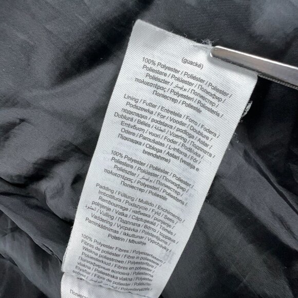 JDY Skylar Chevron Padded Jacket Long Hooded Womens Army Green Size Small - Picture 9 of 15